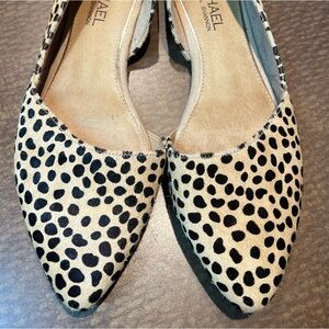 Women’s Michael by Michael Shannon Alyssa Fur animal print flats